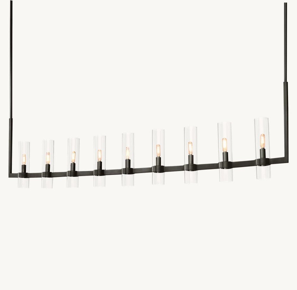 Lavelle Linear Chandelier 73" - Cyran Lamps
