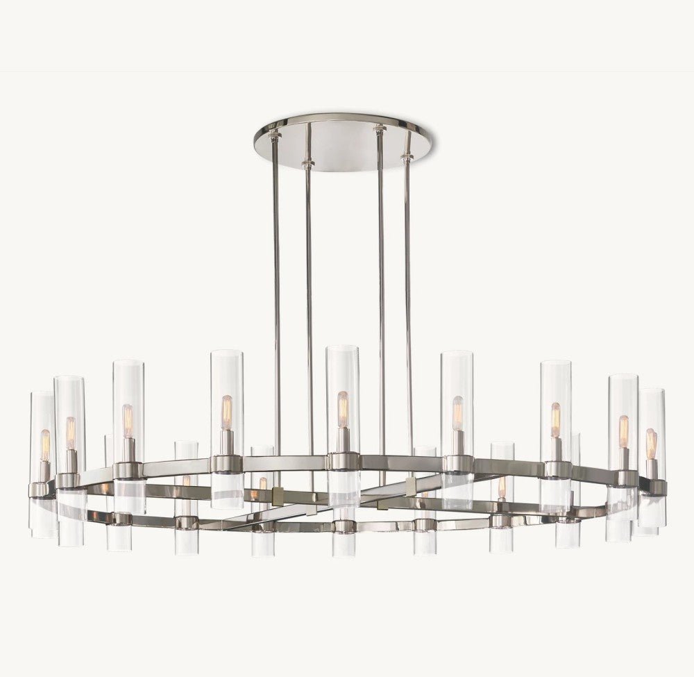 Lavelle Round Chandelier 60" - Cyran Lamps