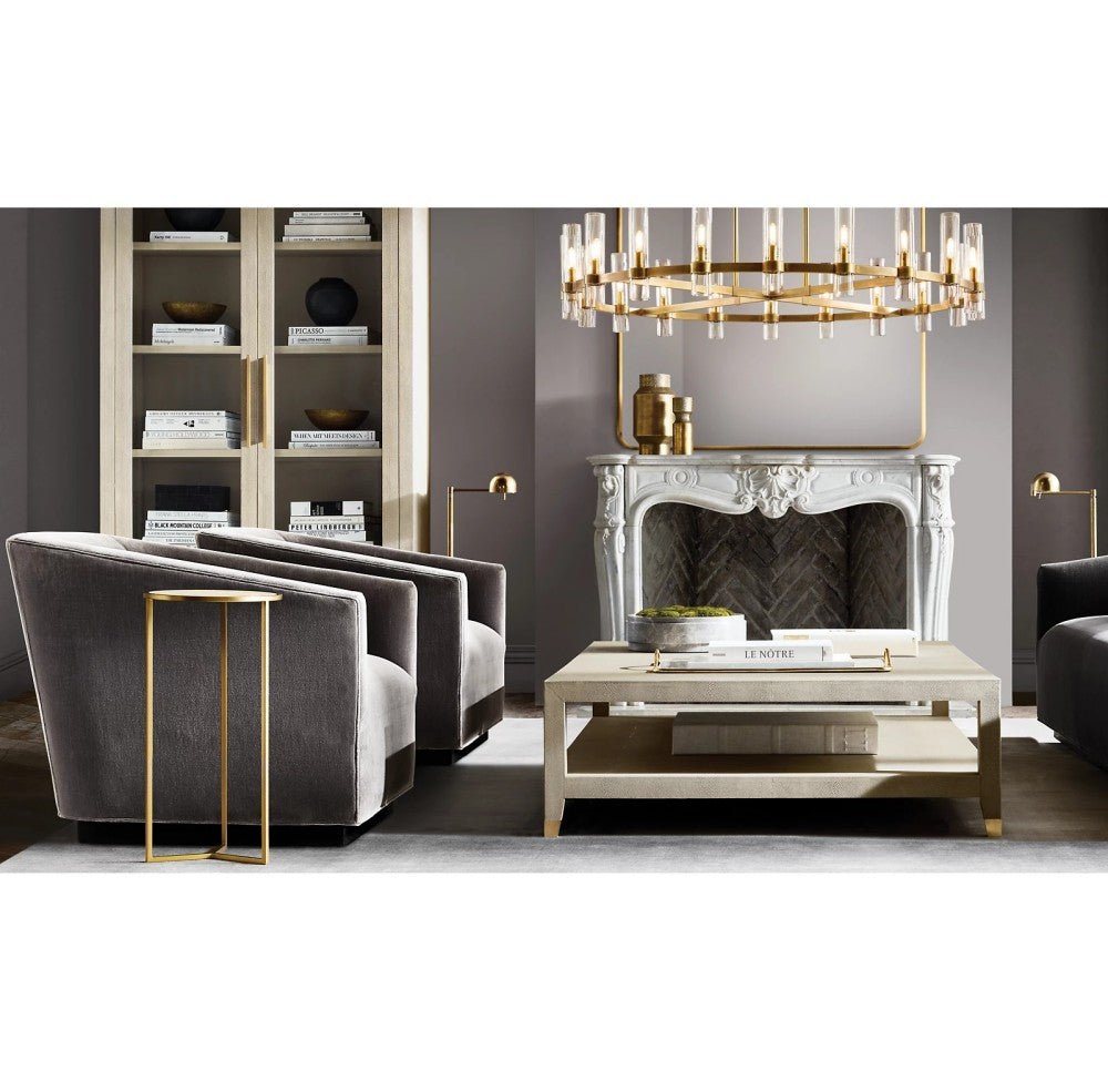 Lavelle Round Chandelier 60" - Cyran Lamps