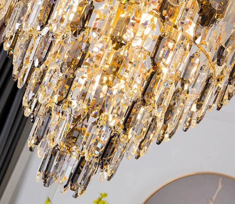Lazzo Crystal Chandelier - cyranlamps