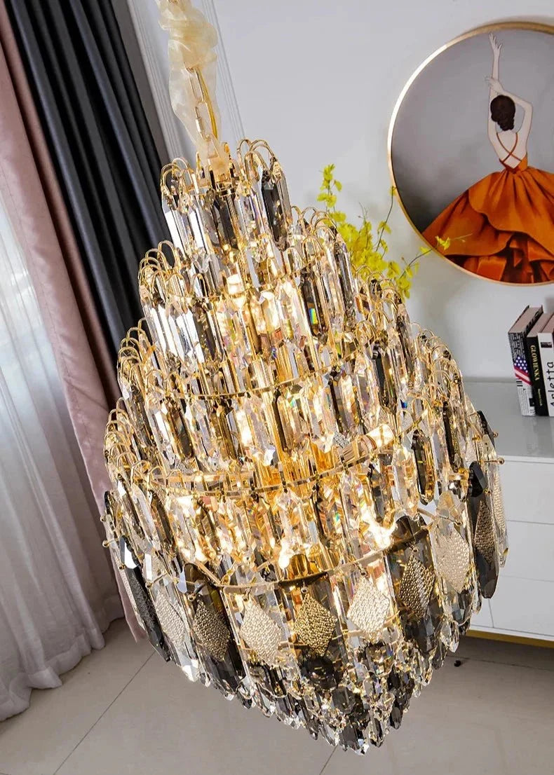 Lazzo Crystal Chandelier - cyranlamps