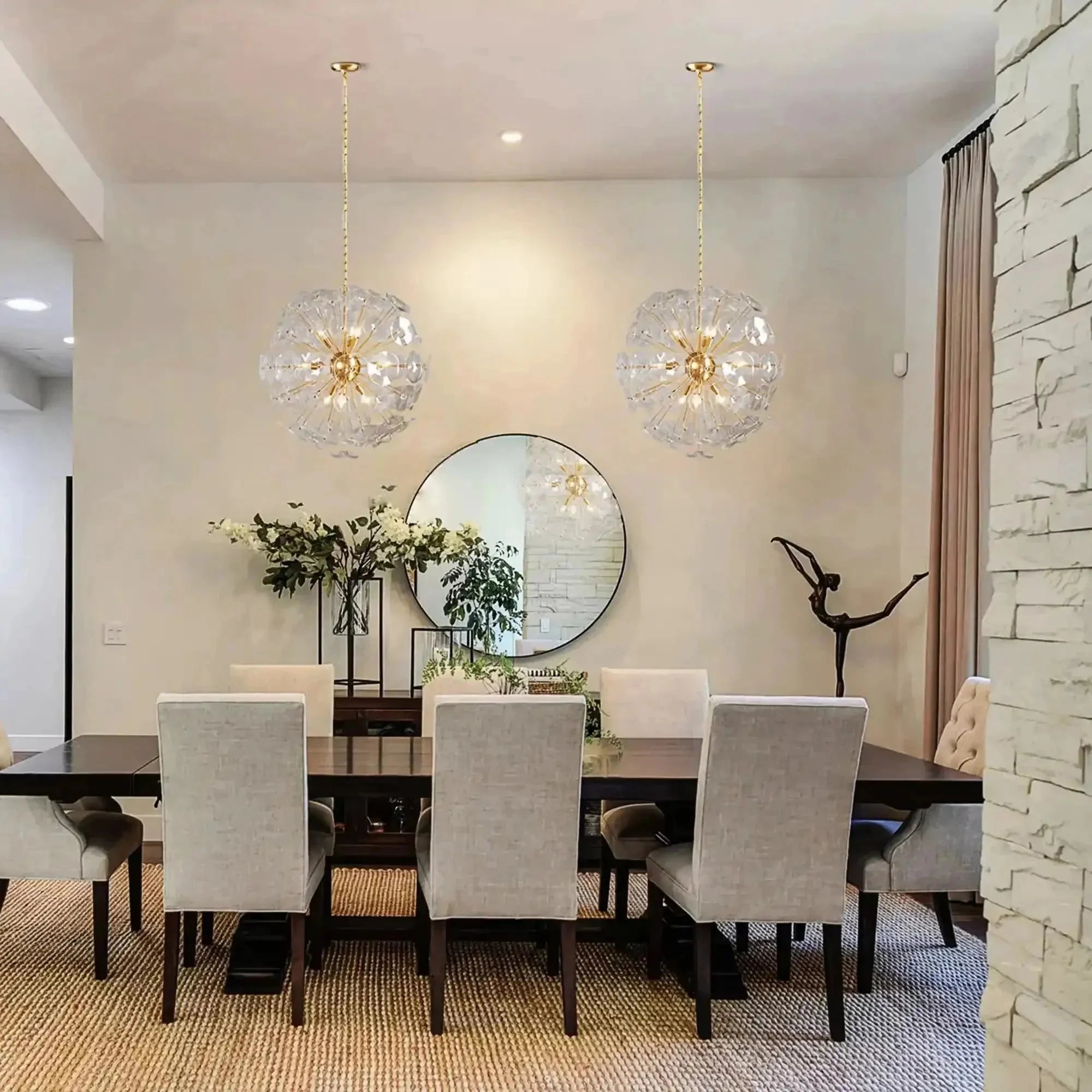 Lily Round Chandelier 8/10/19 Light - cyranlamps