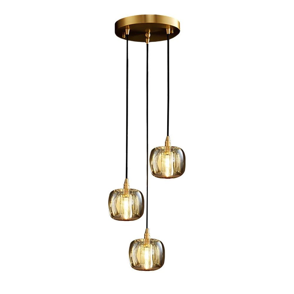 Long Spiral Cubes Crystal Chandelier for Staircase - Cyran Lamps