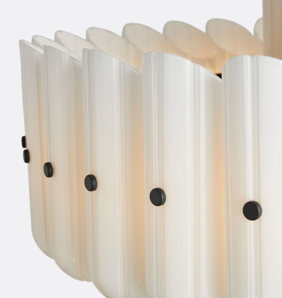 Lorna LED Double Tier Chandelier 25" 35" 46" - Cyran Lamps