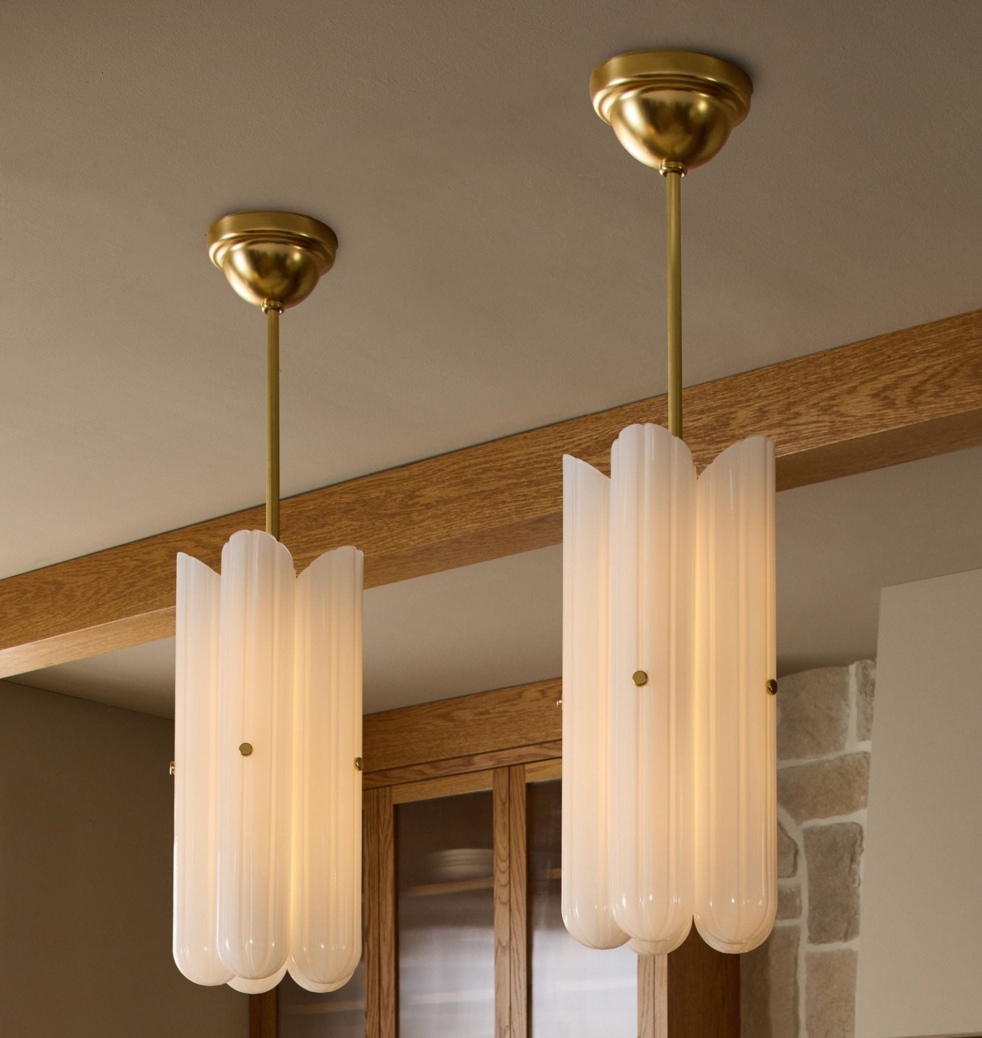 Lorna LED Pendant 12" H 24" H - cyranlamps