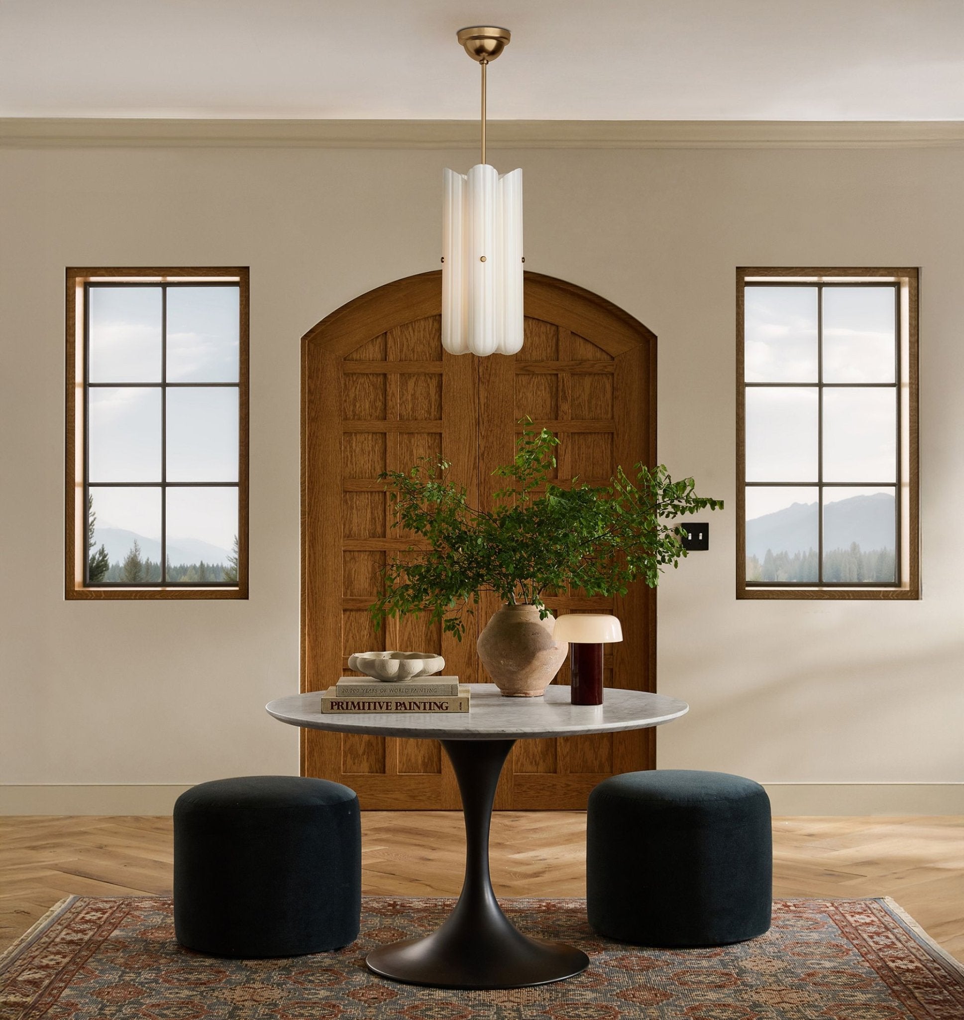 Lorna LED Pendant 12" H 24" H - cyranlamps