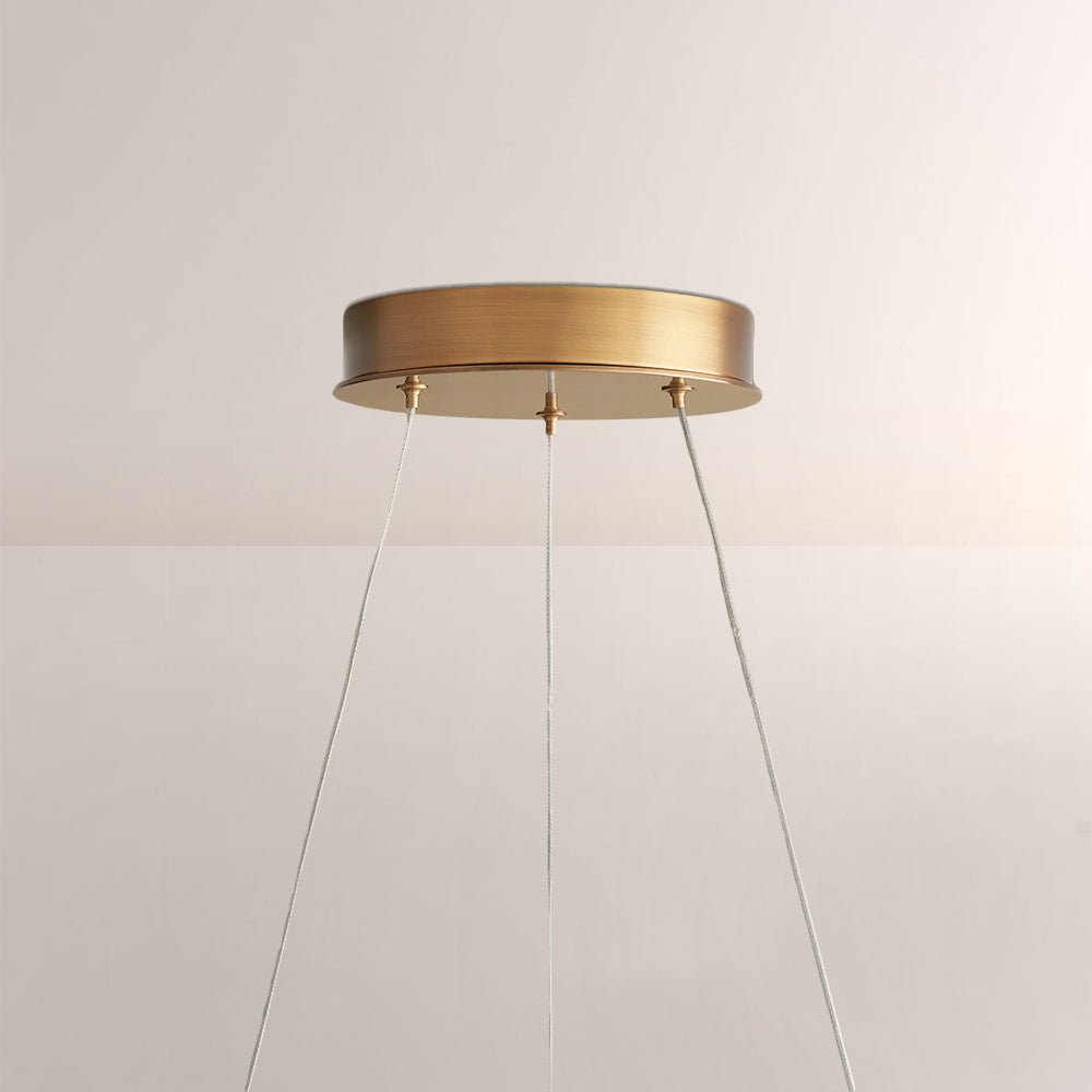 Lyla Floating Disc Chandelier - Cyran Lamps