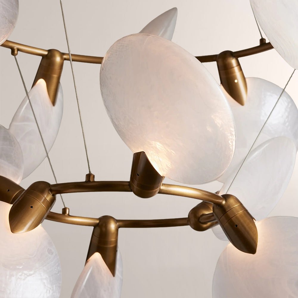 Lyla Floating Disc Chandelier - Cyran Lamps