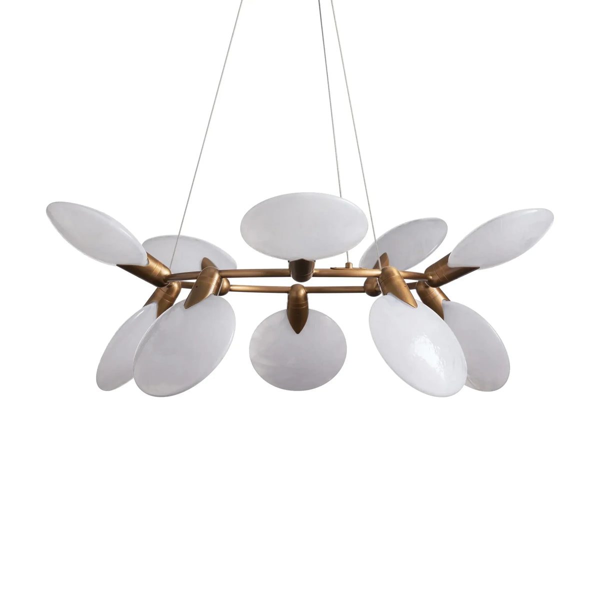 Lyla Halo Chandelier - cyranlamps