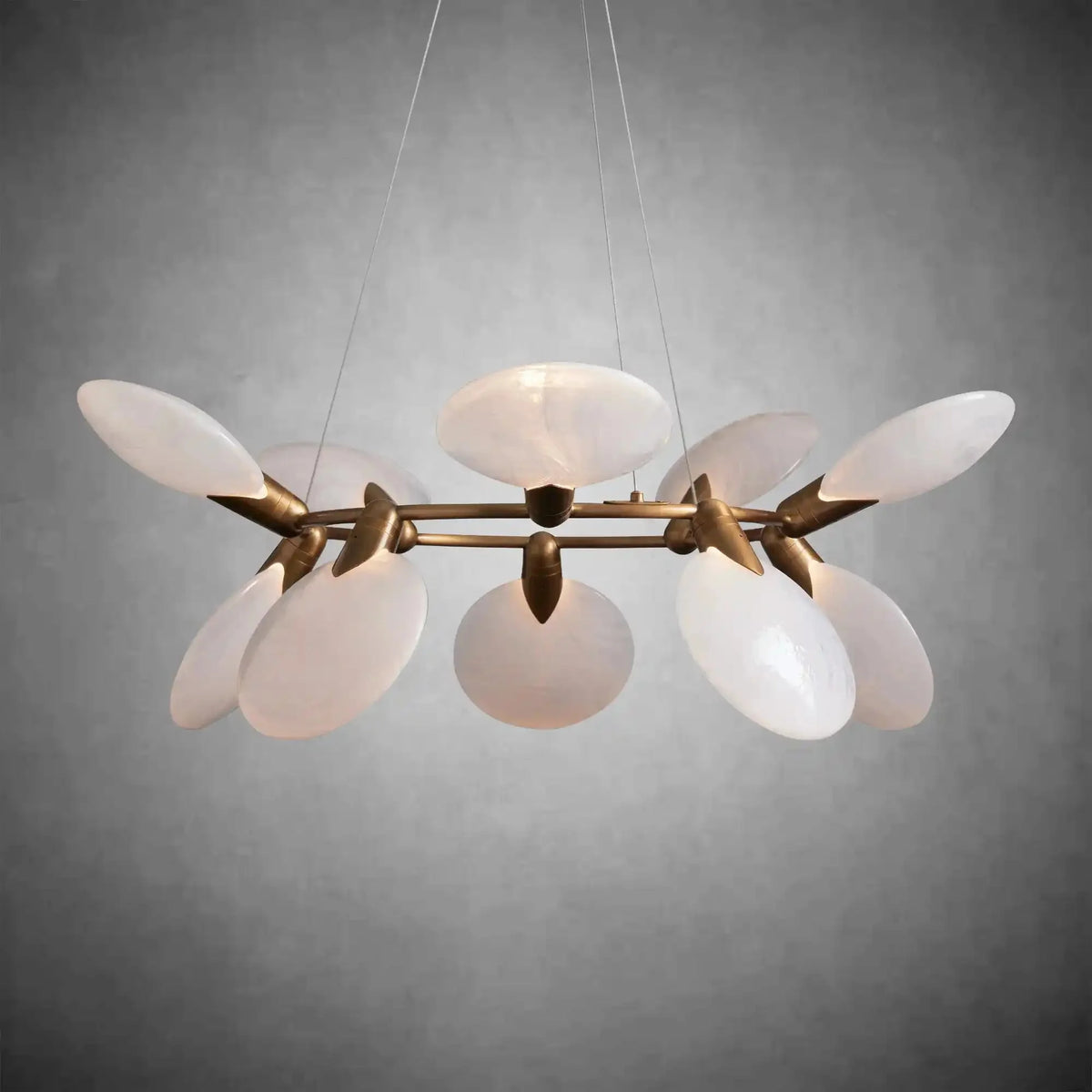 Lyla Halo Chandelier - cyranlamps
