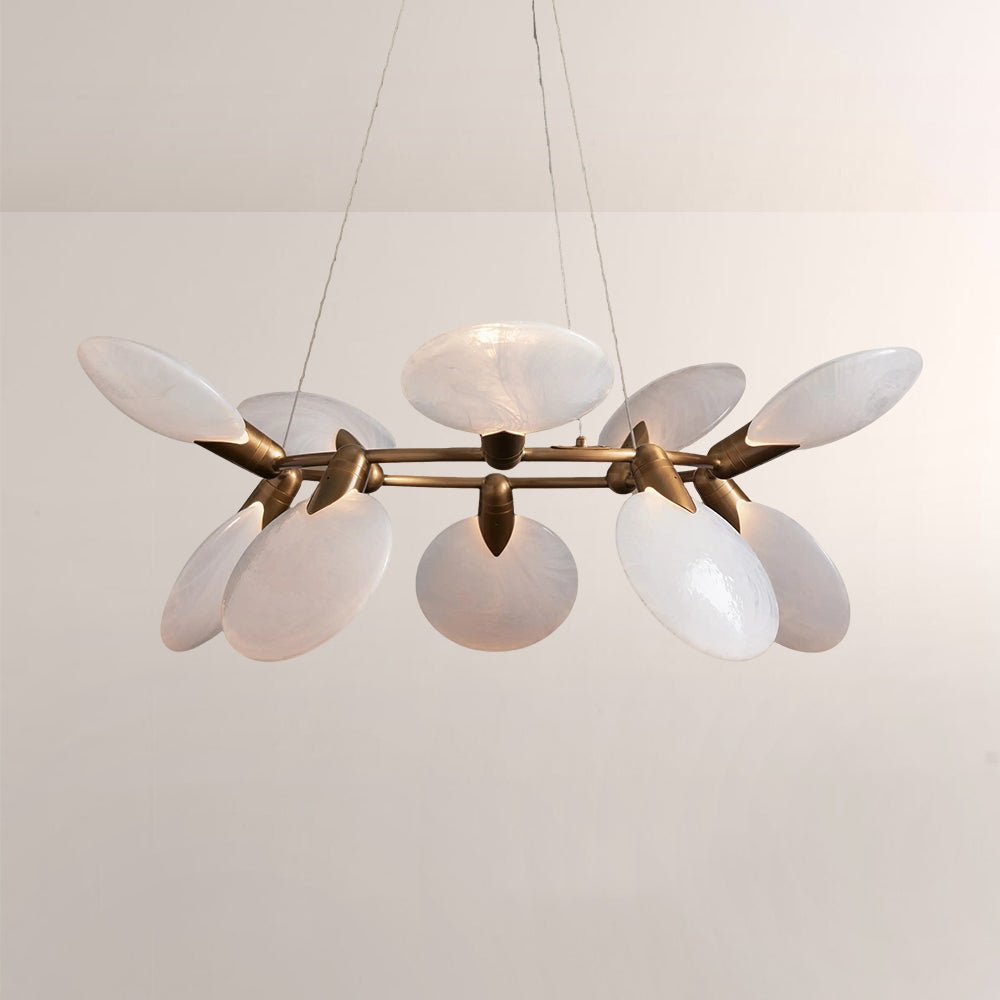 Lyla Nimbus Round Chandelier - Cyran Lamps