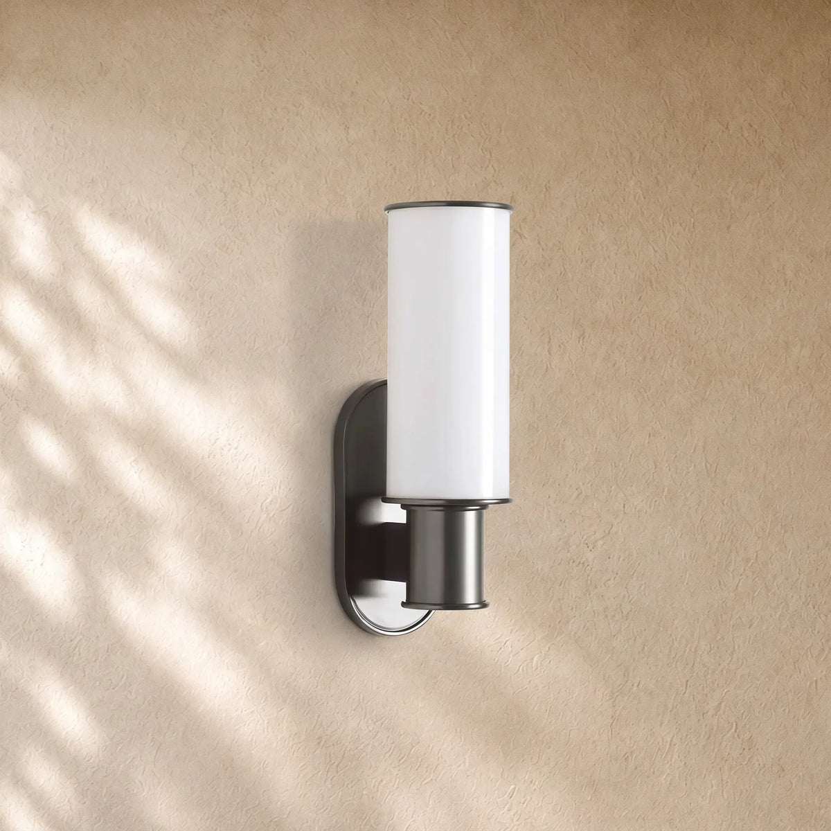 Harlins Milk Glass Wall Sconce