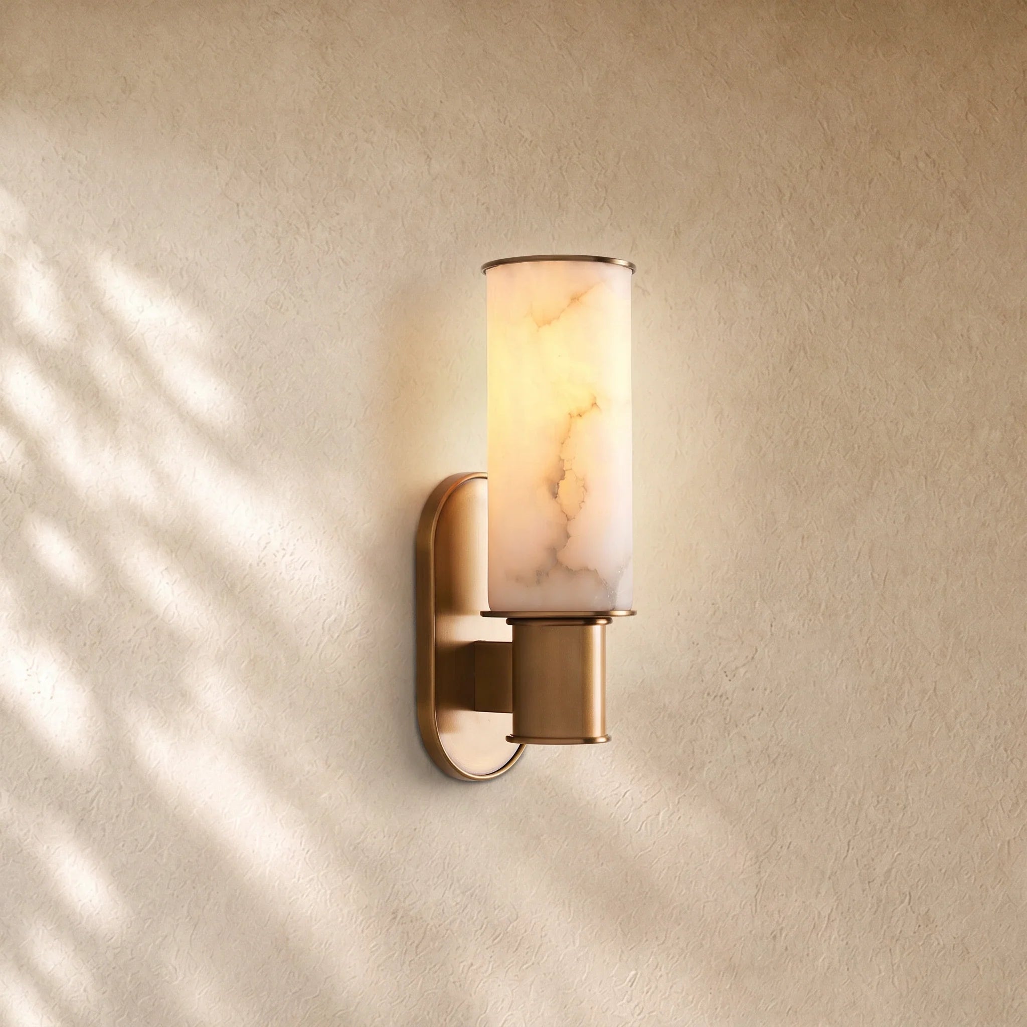 Harlins Alabaster Wall Sconce