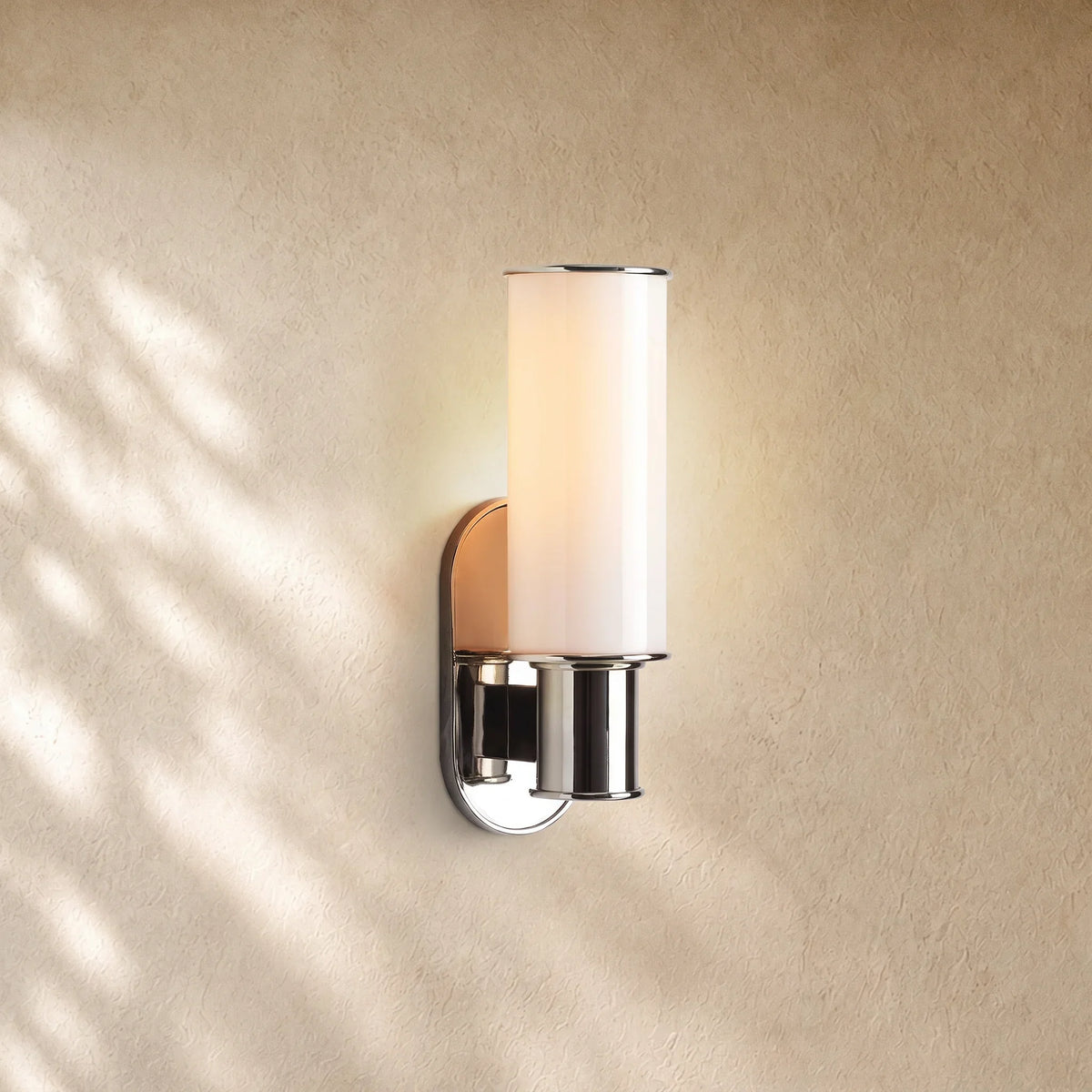 Harlins Milk Glass Wall Sconce