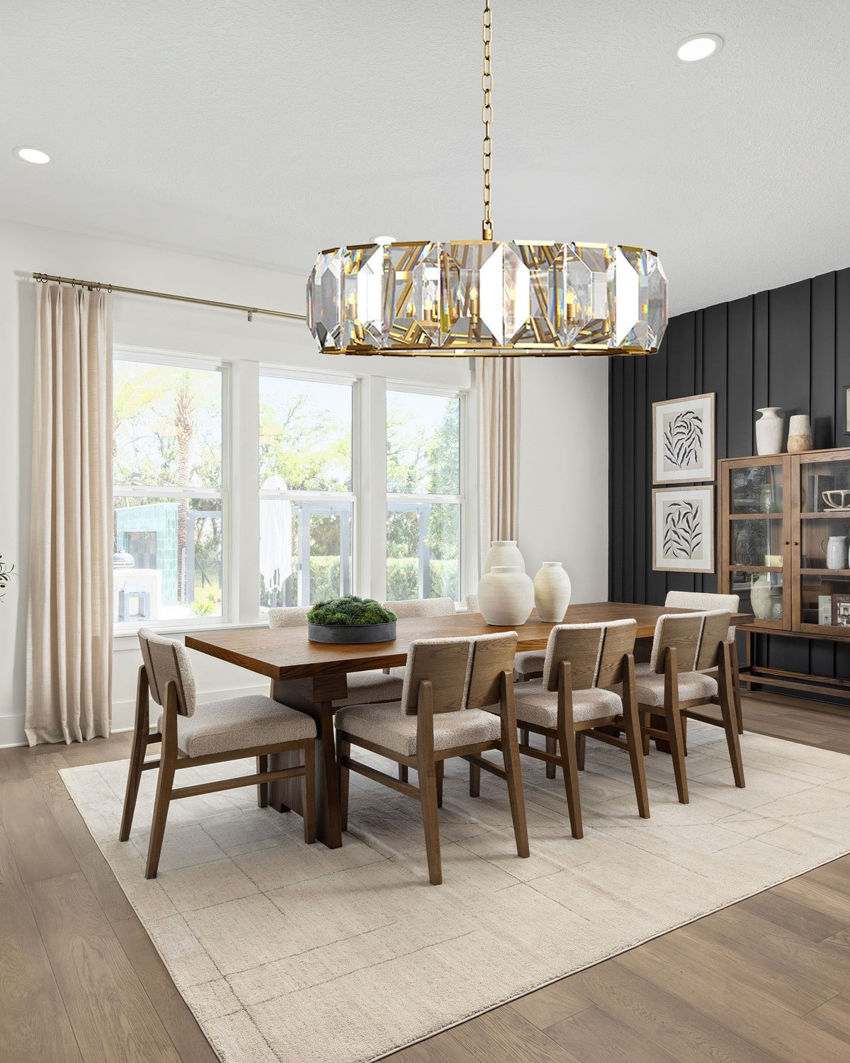 Marlow Crystal Round Chandelier - cyranlighting