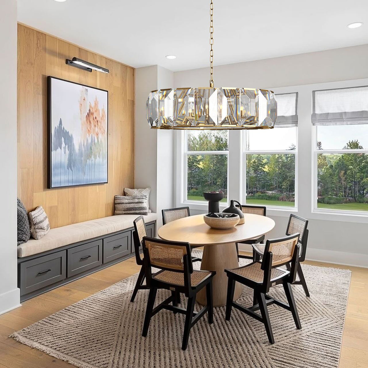 Marlow Crystal Round Chandelier - cyranlighting