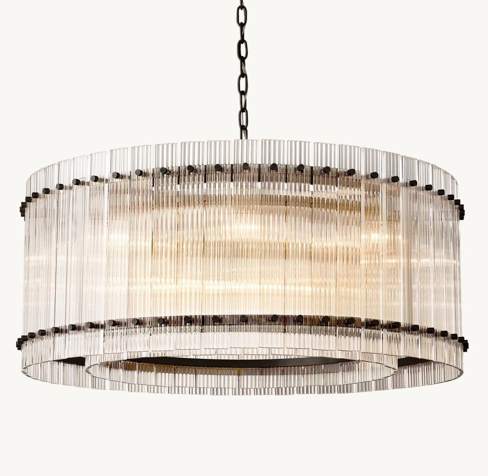 Marquis Round Chandelier 37" - Cyran Lamps