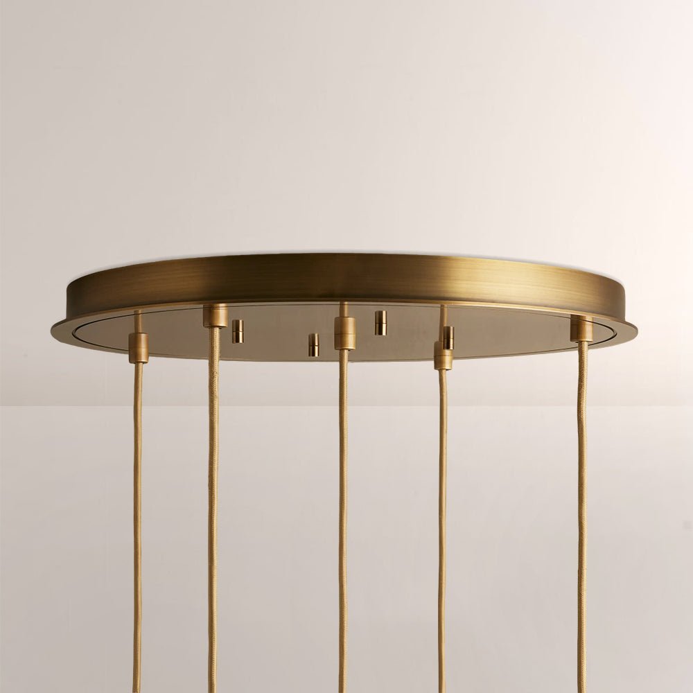 Matthie Metal Chandelier - cyranlamps