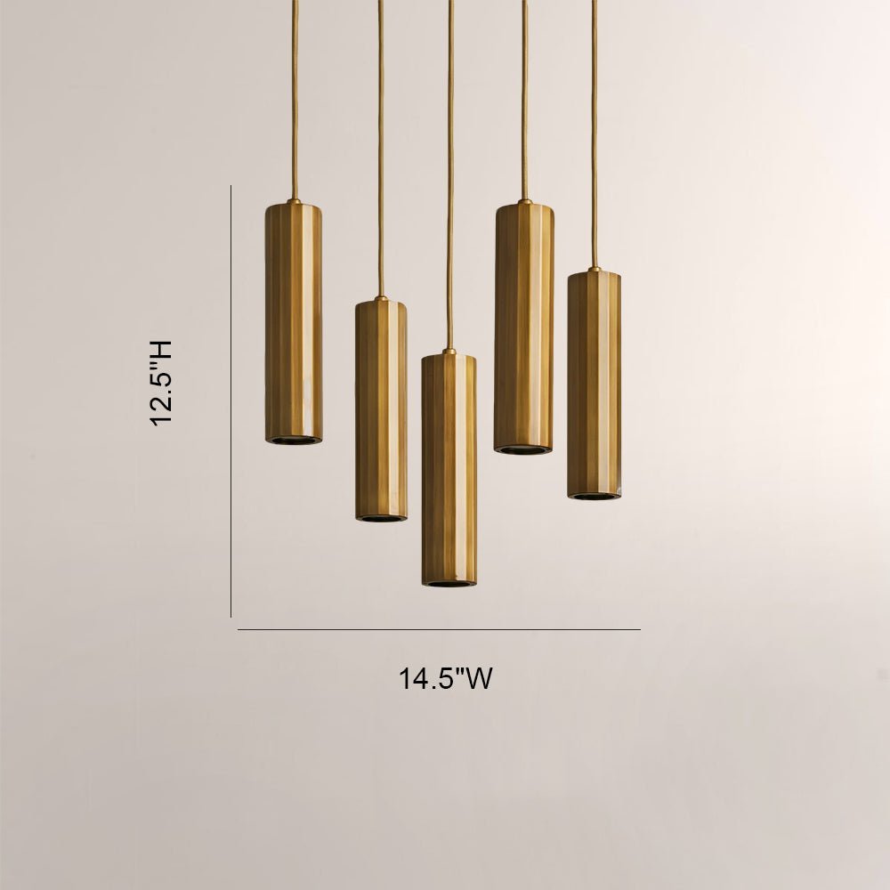 Matthie Metal Chandelier - cyranlamps