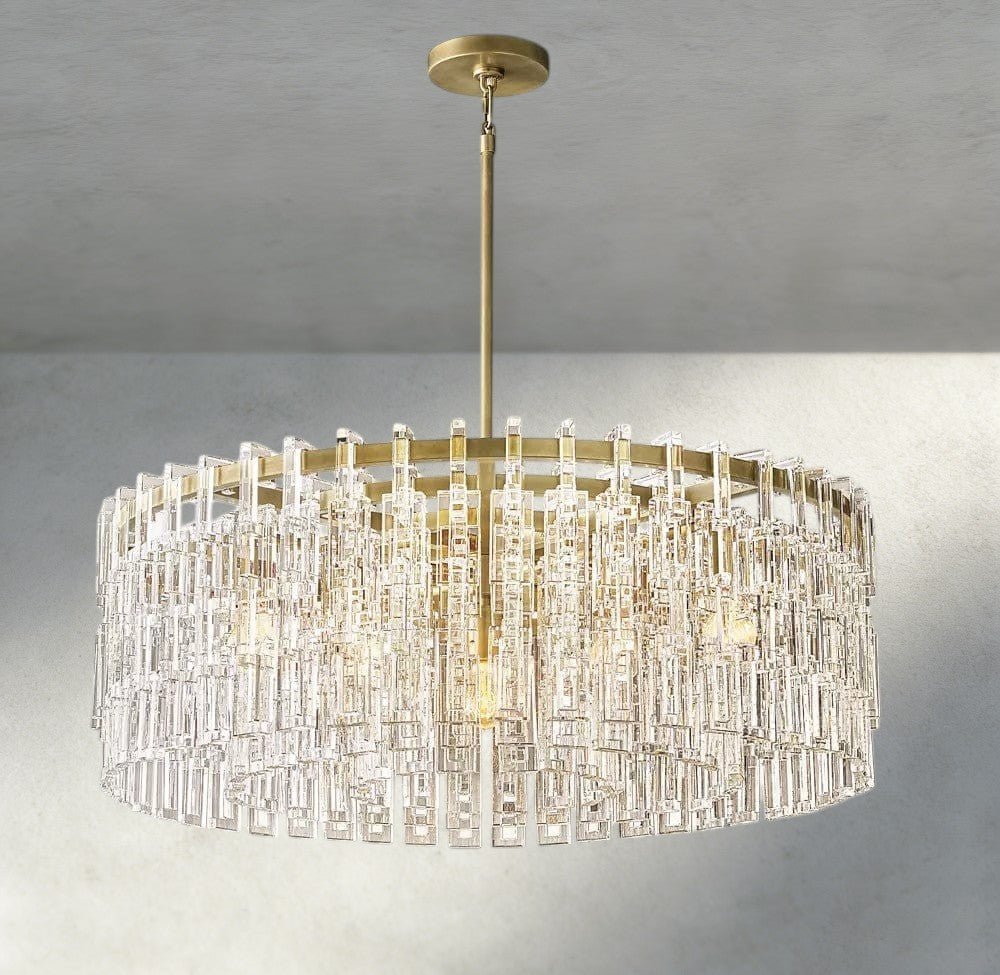 Merlyna Round Chandelier 36", 48", 60" - cyranlighting