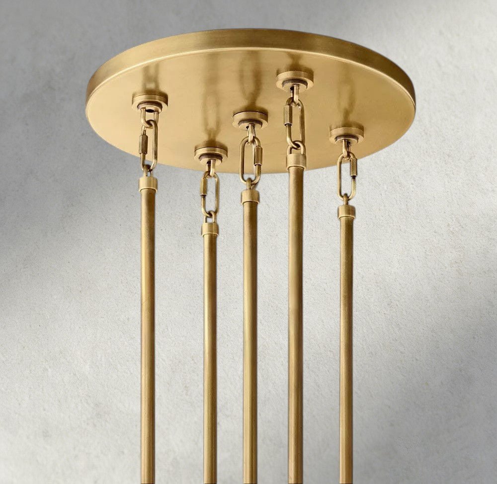 Merlyna Round Chandelier 36", 48", 60" - cyranlighting