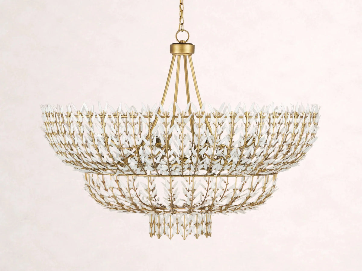 Morrigan Round Chandelier 34'' 56''D - cyranlamps