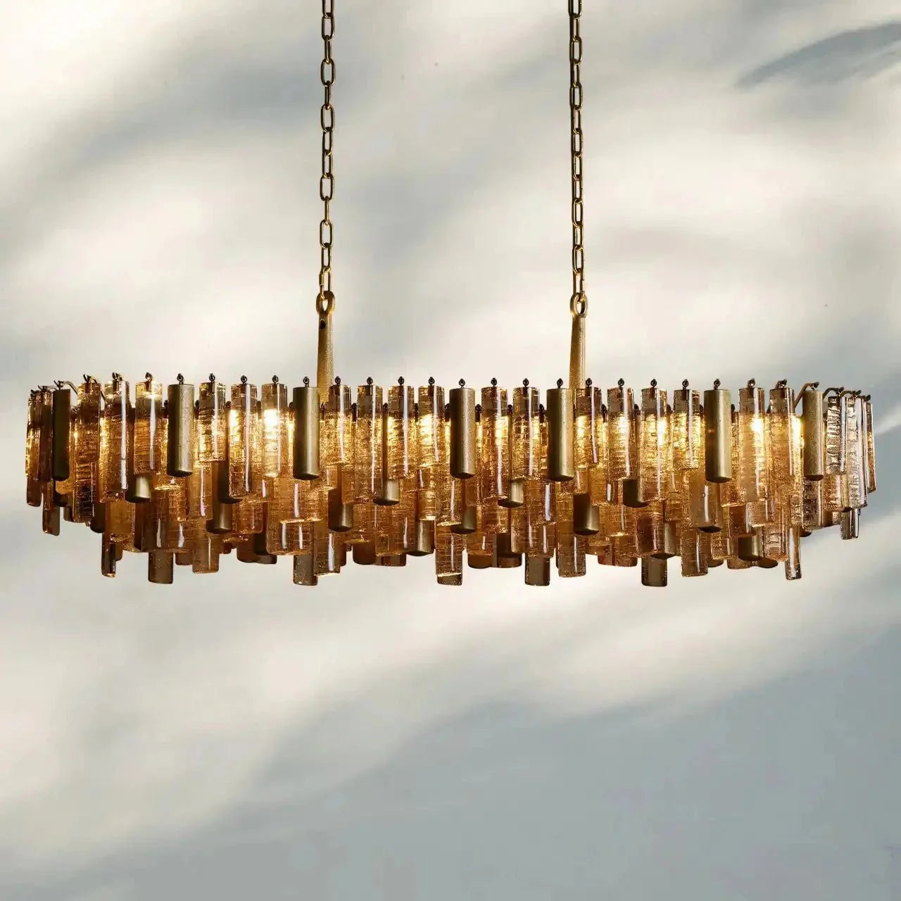 Neve Linear Chandelier - cyranlamps