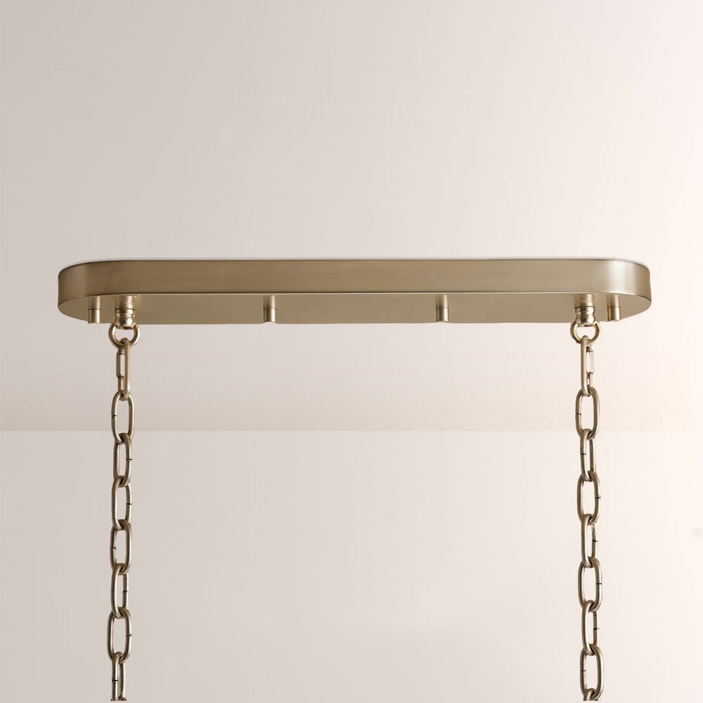 Nova Crystal Prism Linear Chandelier - Cyran Lamps