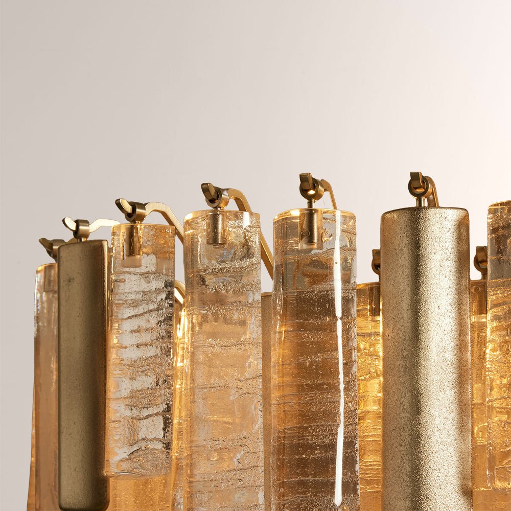 Nova Crystal Prism Linear Chandelier - Cyran Lamps