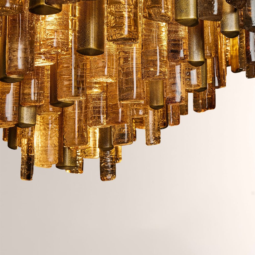 Nova Crystal Prism Round Chandelier - Cyran Lamps