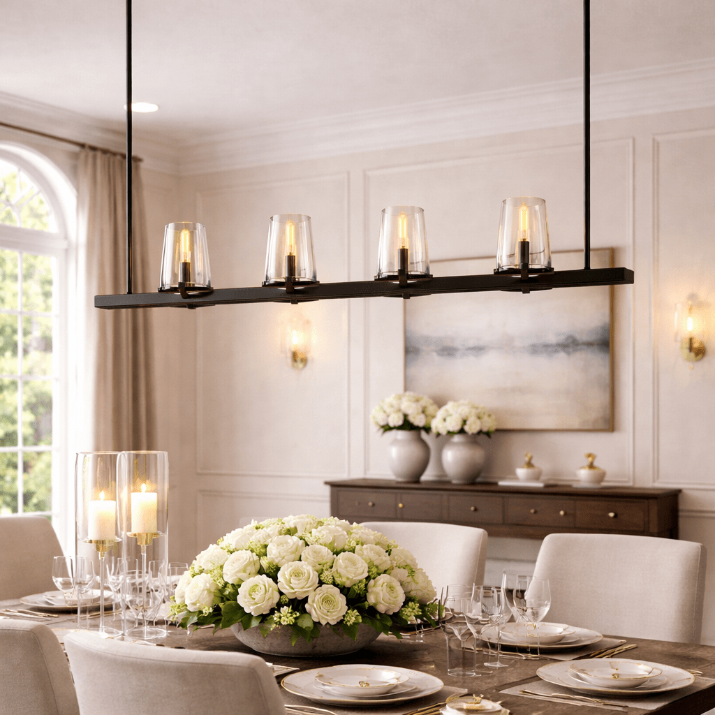 Pauillace Linear Chandelier - cyranlighting