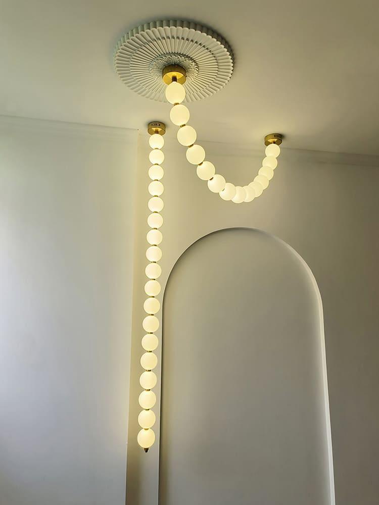 Perlina Necklace Combination Chandelier - cyranlamps