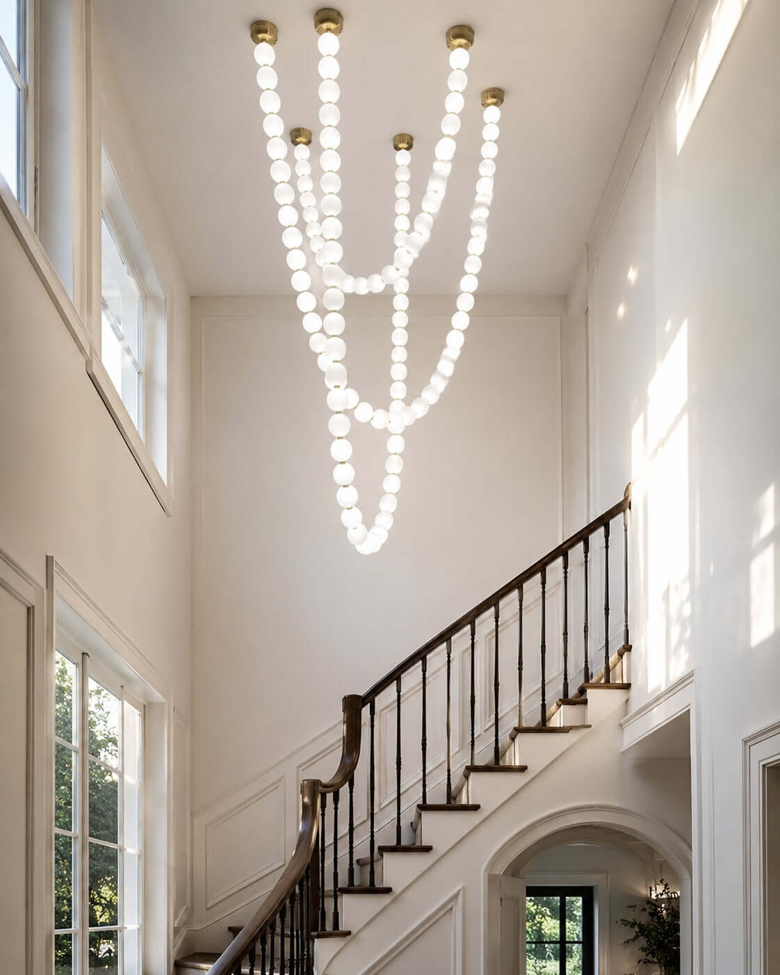 Perlina Necklace Combination Chandelier - cyranlamps
