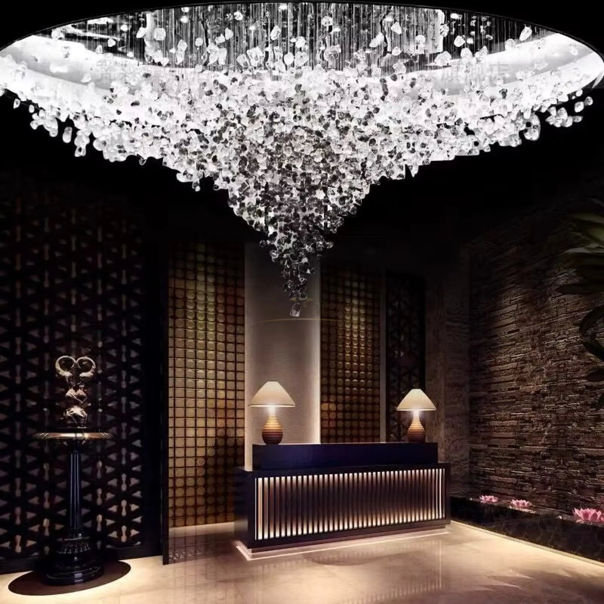 Piovere Multi Pendant Chandelier - cyranlighting