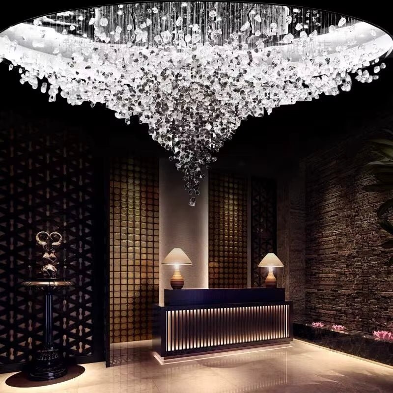 Piovere Multi Pendant Chandelier - cyranlamps