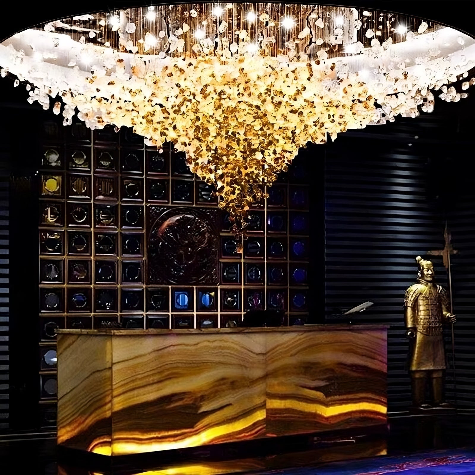 Piovere Multi Pendant Chandelier - cyranlamps