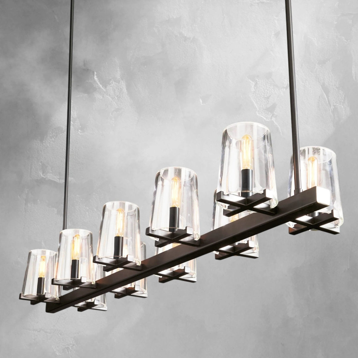 Puailace Linear Chandelier - cyranlighting