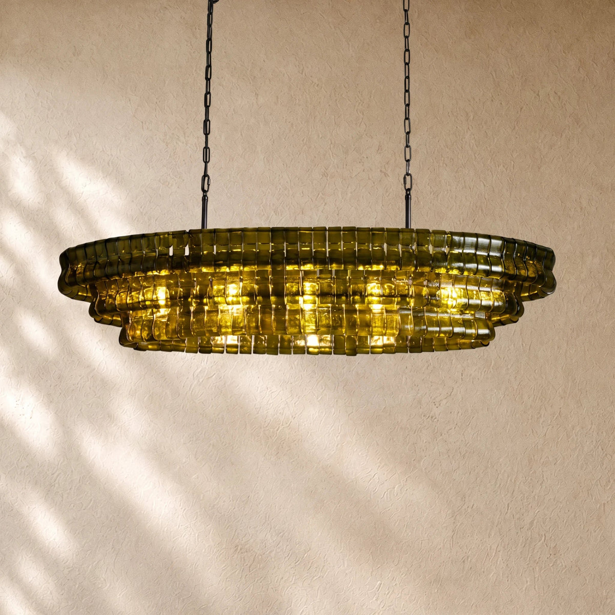 Ghiacci Oval Chandelier