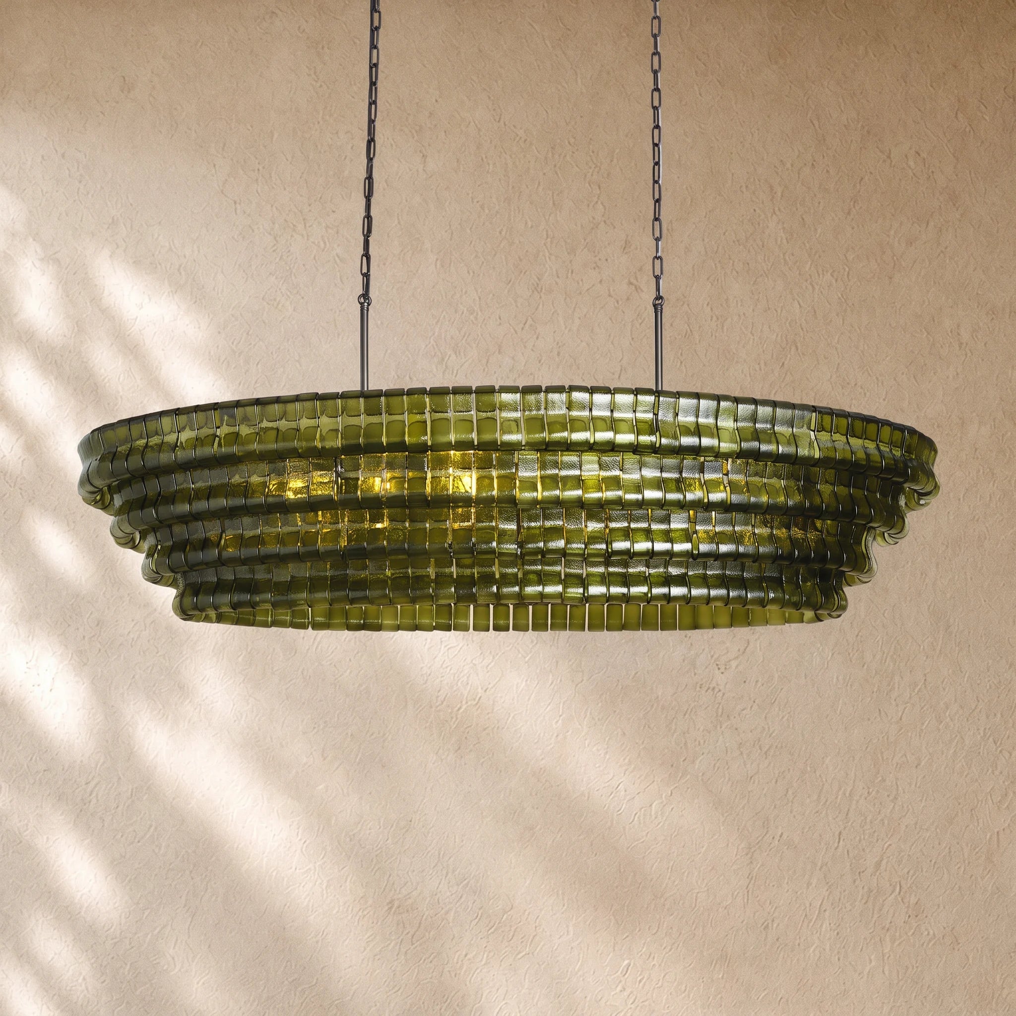 Ghiacci Oval Chandelier
