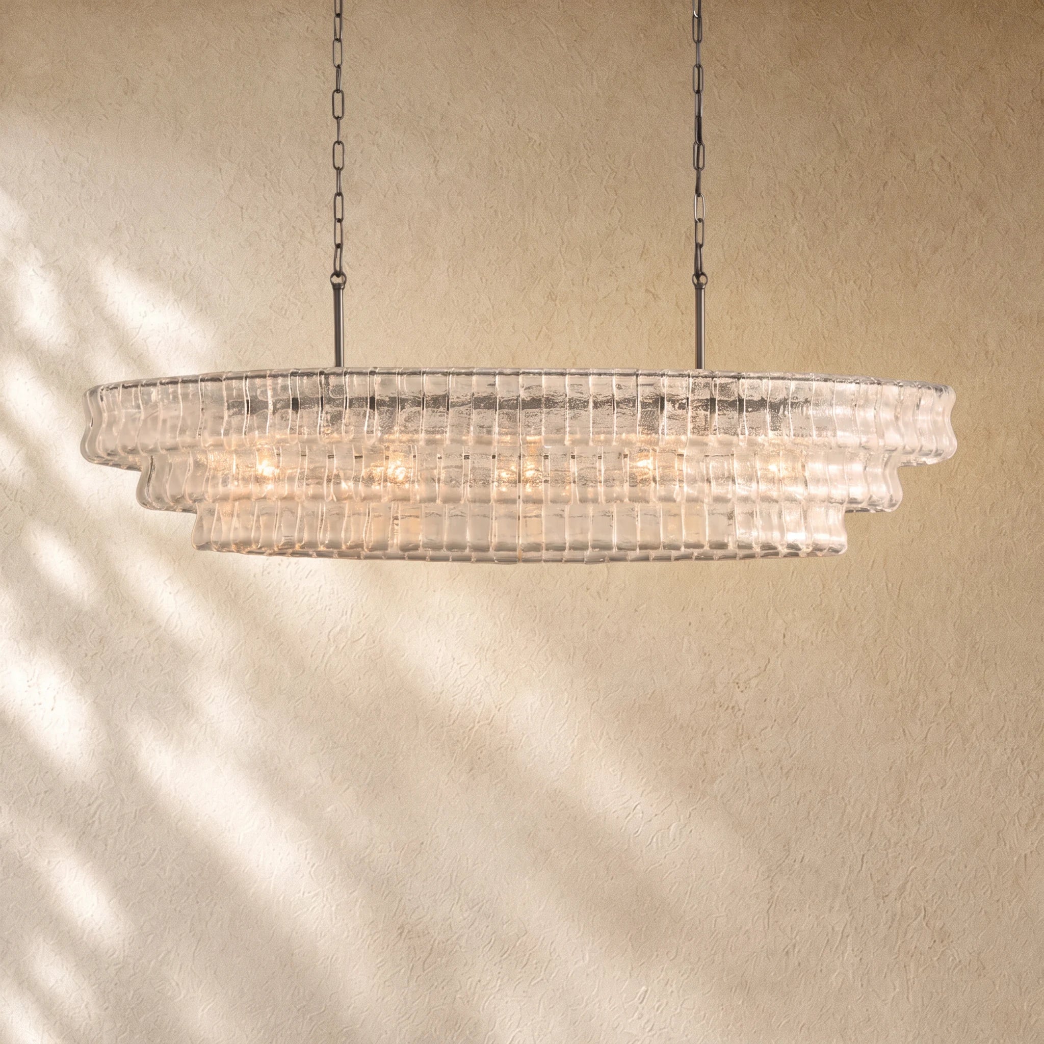 Ghiacci Oval Chandelier