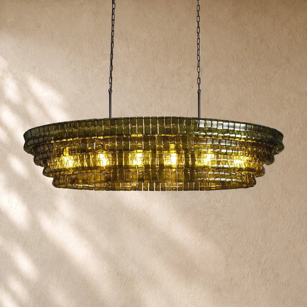 Ghiacci Oval Chandelier