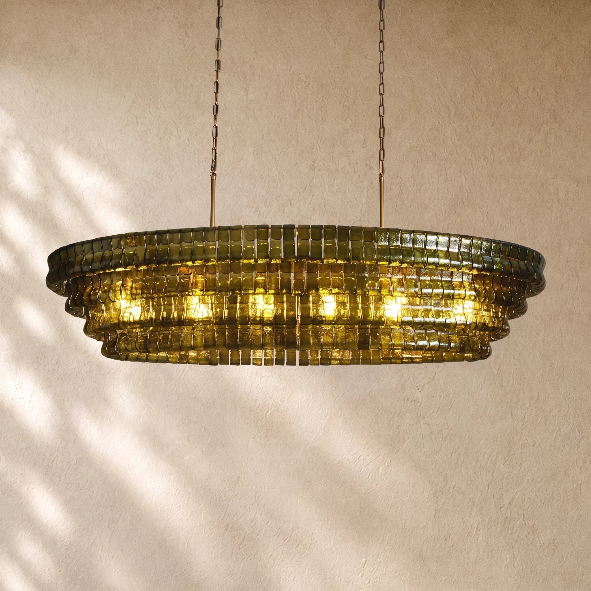 Ghiacci Oval Chandelier