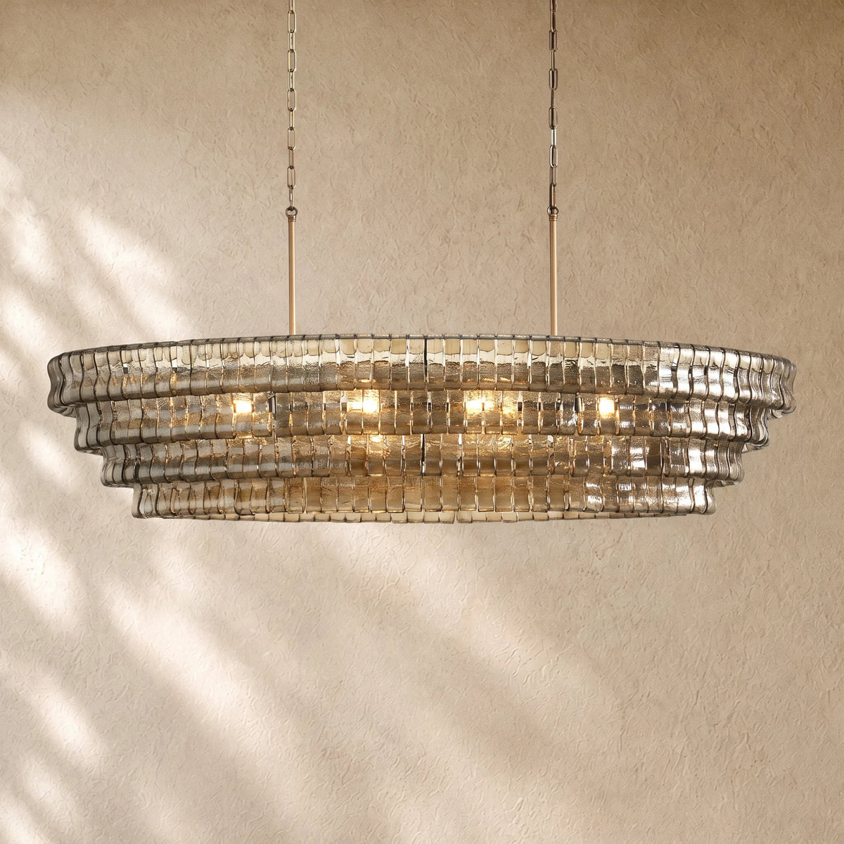 Ghiacci Oval Chandelier