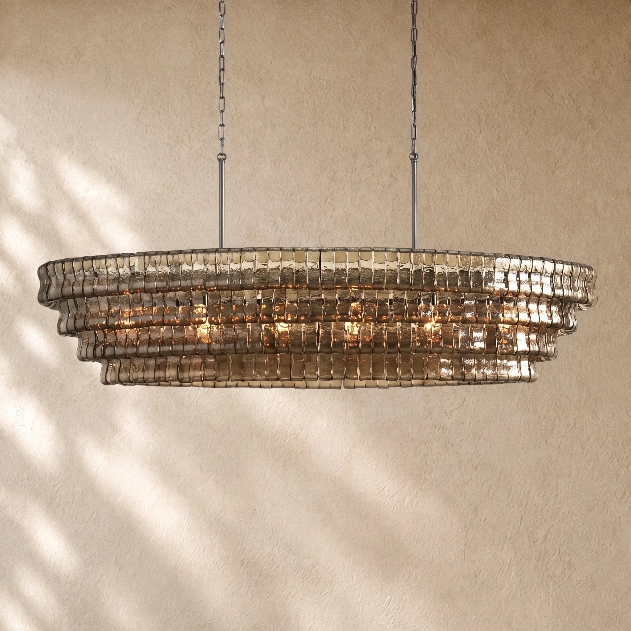 Ghiacci Oval Chandelier