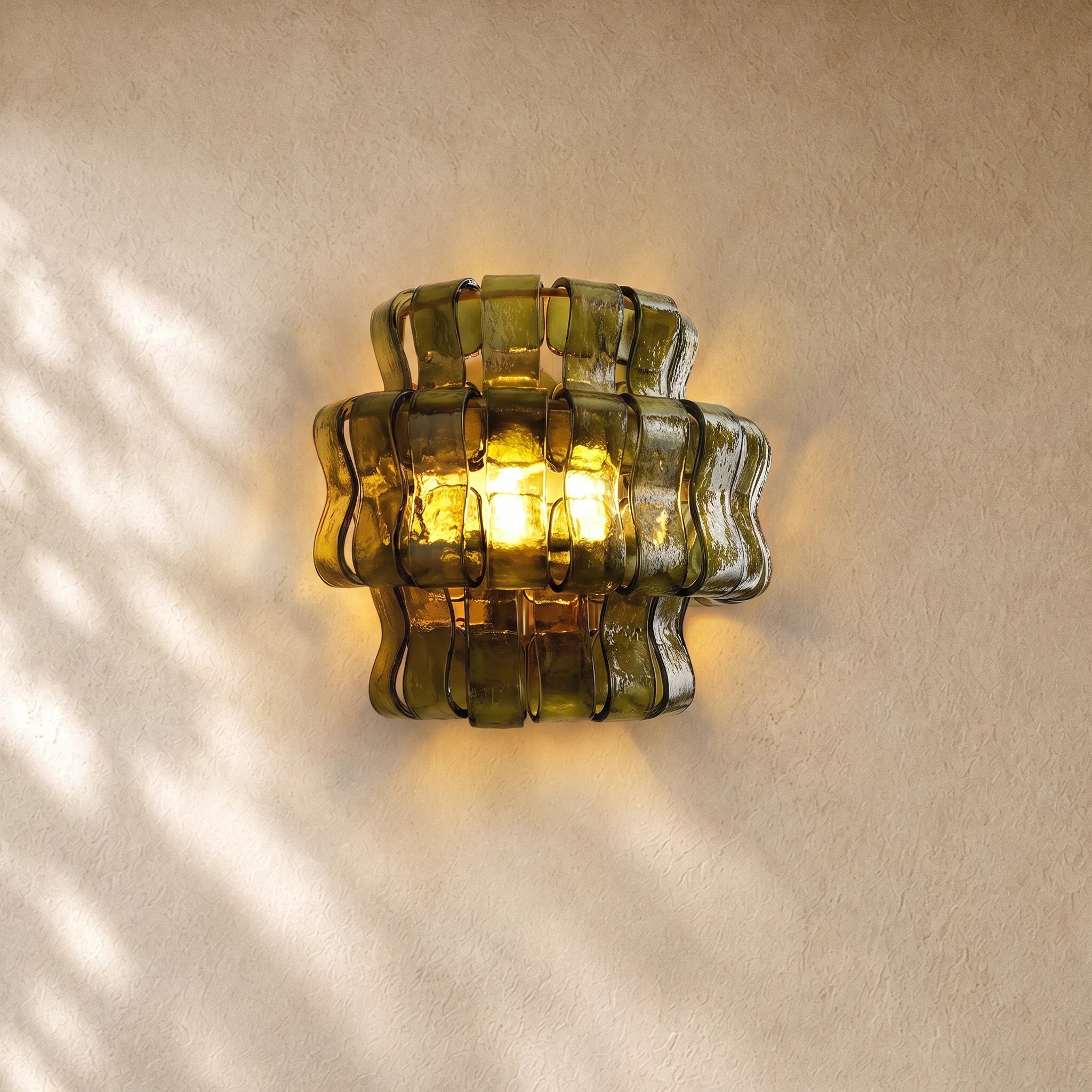 Ghiacci Glass Wall Sconce