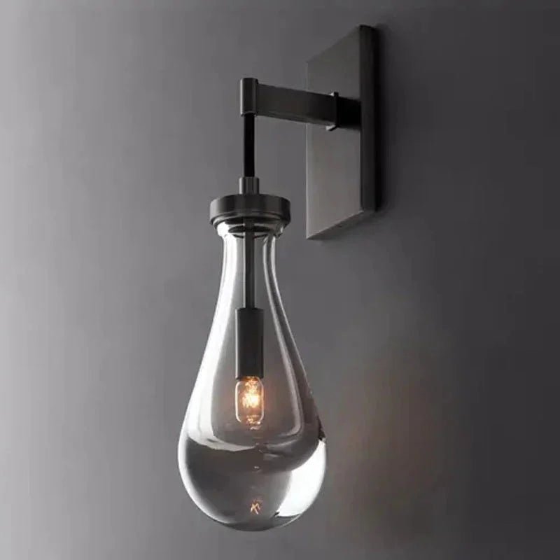 Raindrop Crystal Wall Sconce - cyranlighting