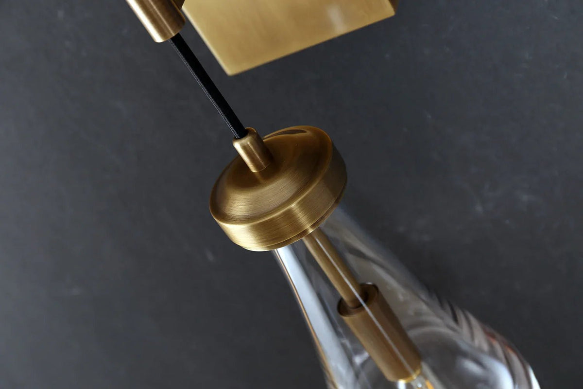 Raindrop Crystal Wall Sconce - cyranlighting