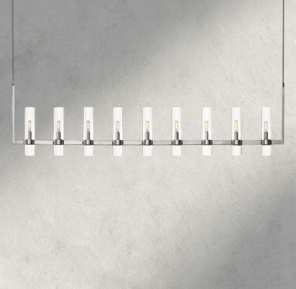 Ravay Linear Chandelier 59", 73" - cyranlighting