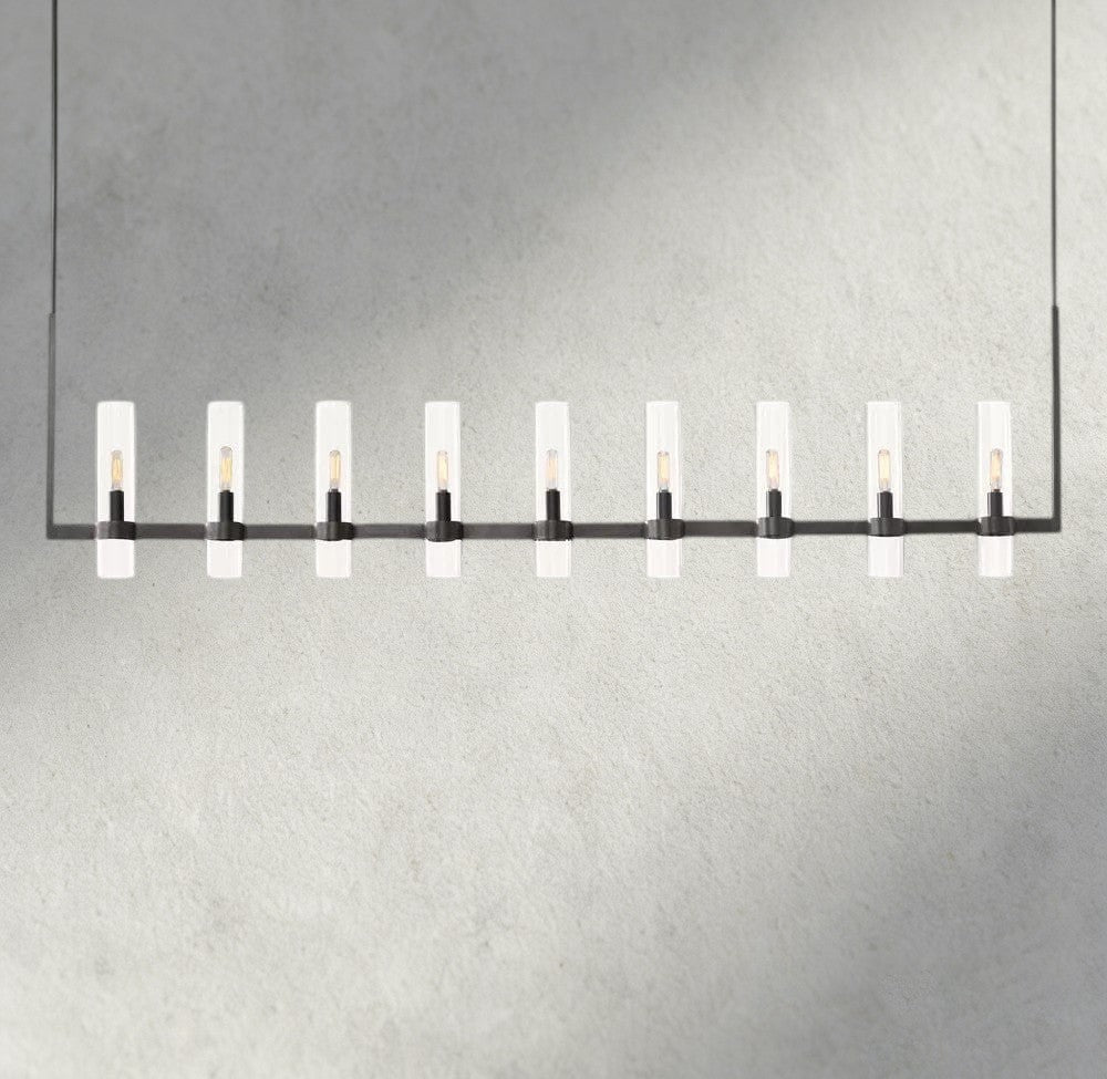 Ravay Linear Chandelier 59", 73" - cyranlighting