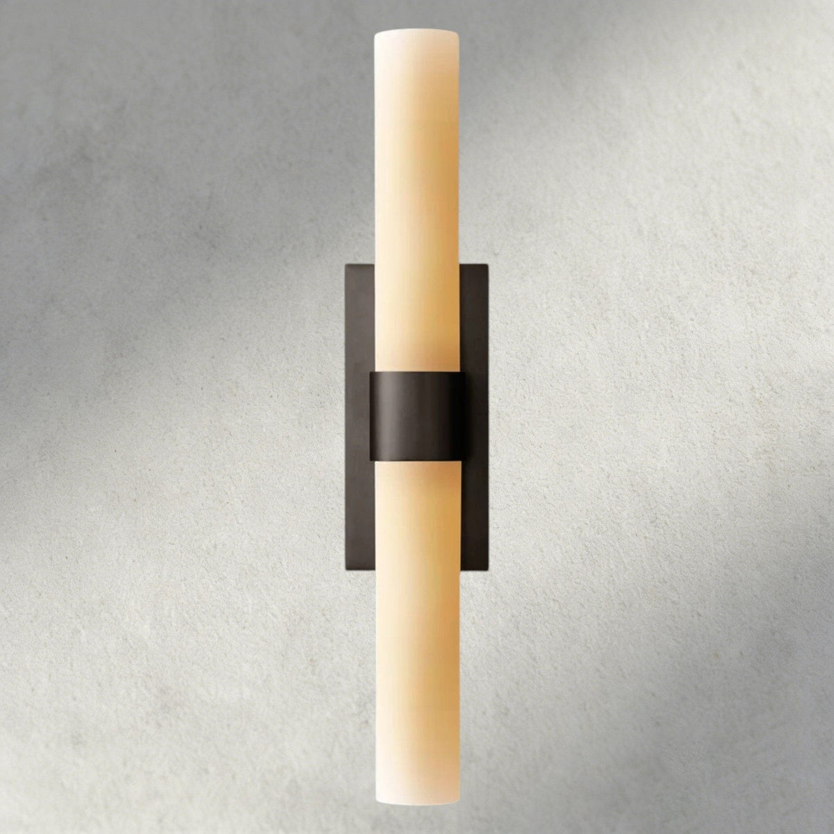 Ravay Milk Glass Linear Sconce - cyranlighting